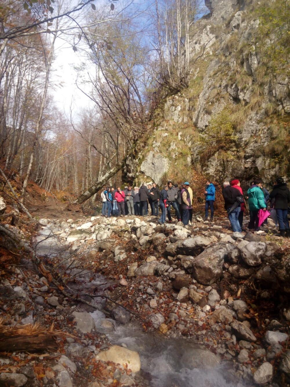 Moračka bistrica, protest