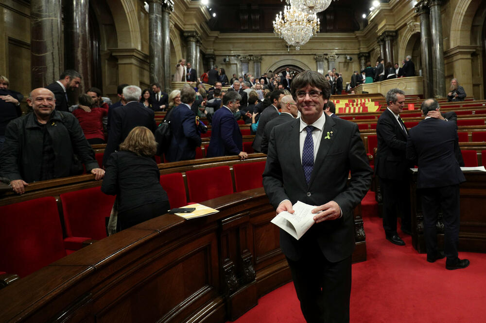 parlament Katalonije, Karsel Pudždemon, Foto: Reuters