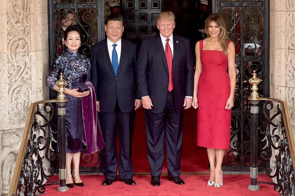 Si Đinping, Donald Tramp, Foto: Twitter