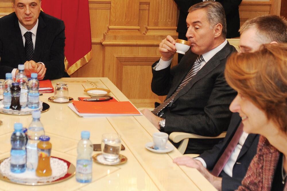 Milo Đukanović, Filip Vujanović, Foto: Arhiva "Vijesti"