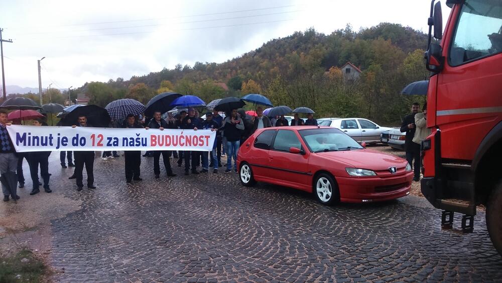 Protest u Župi