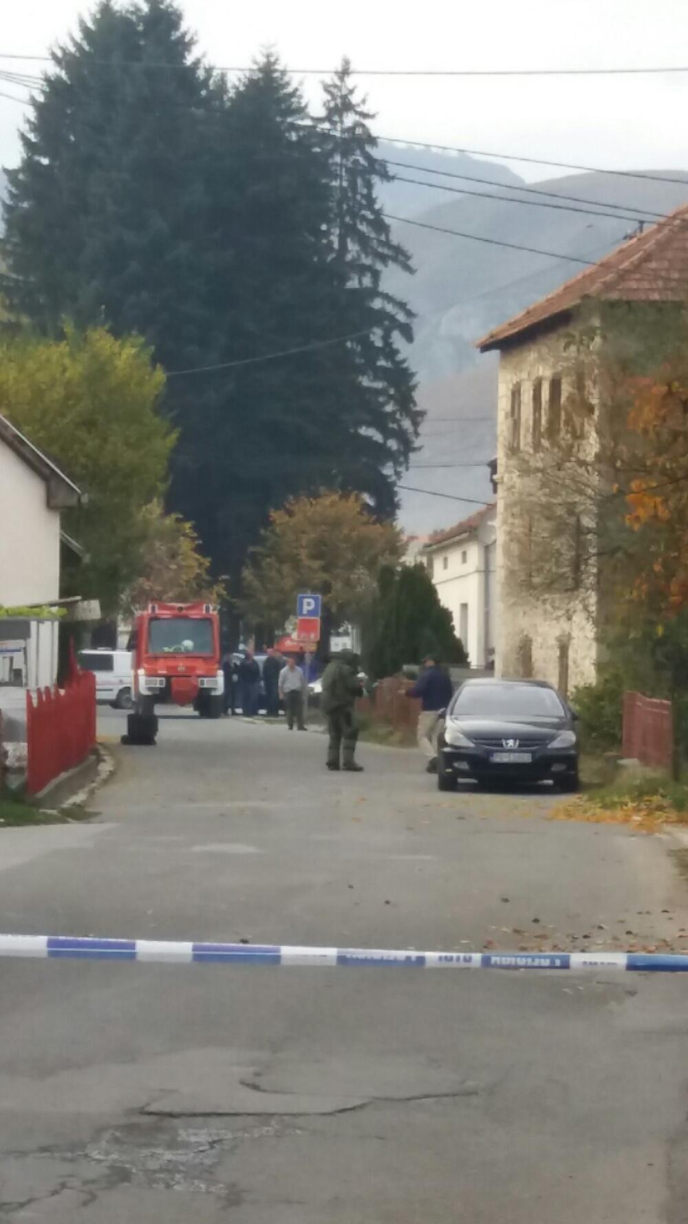 Berane, policija, deaktiviranje bombe