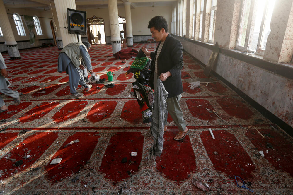 Džamija napad Kabul, Foto: Reuters