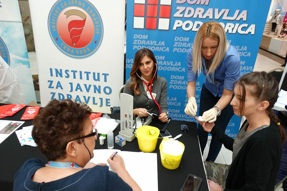 Svjetski dan srca, Foto: Dom zdravlja Podgorica