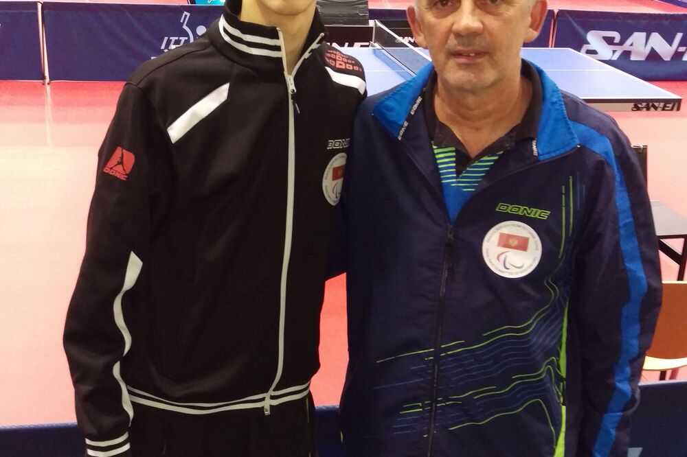 Filip Radović i Nikolaj Lupulesku, Foto: Paraolimpijski komitet Crne Gore