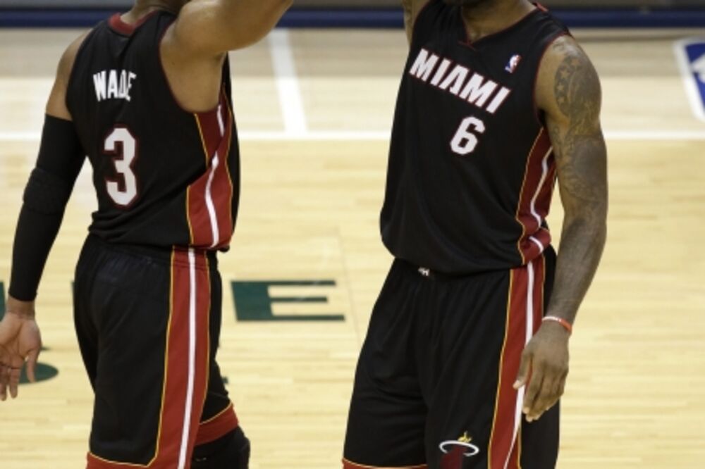 Dvejn Vejd i Lebron Džejms, Foto: Beta/AP