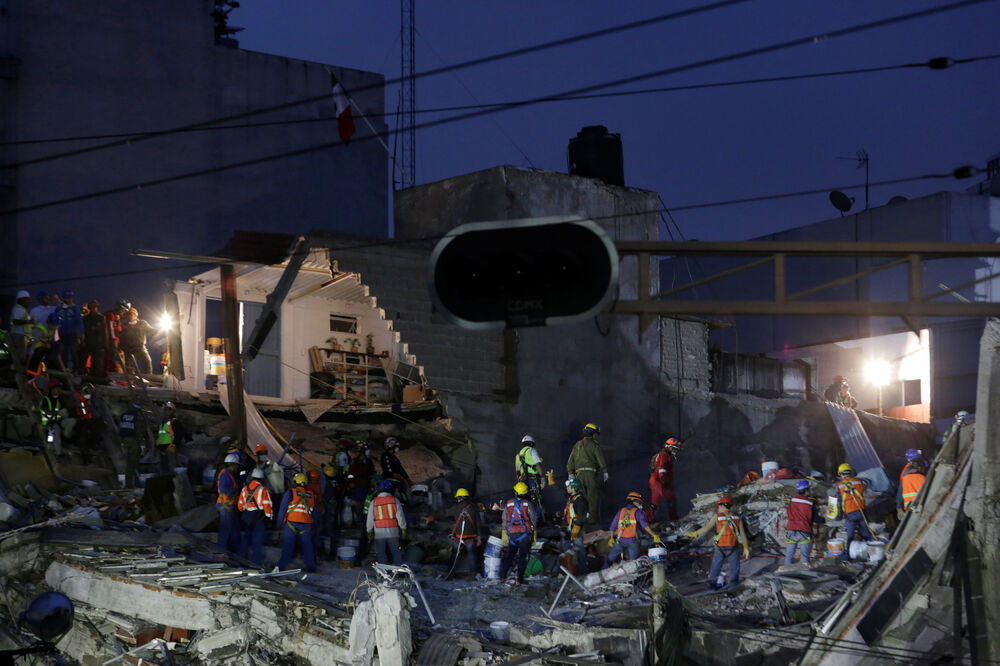 Meksiko, zemljotres, Foto: Reuters