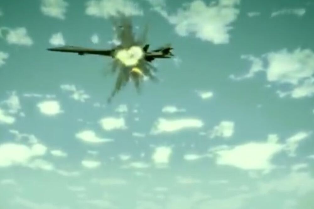 Sjevernokorejska raketa uništava američki avion, Foto: Screenshot (TV Vijesti)