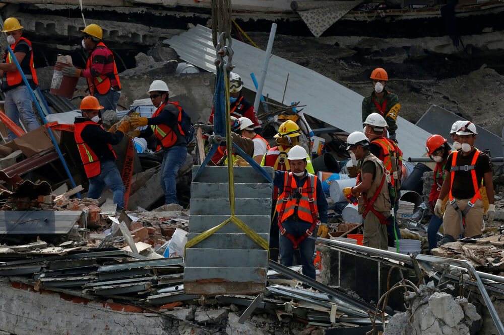 Meksiko zemljoters, Foto: Reuters