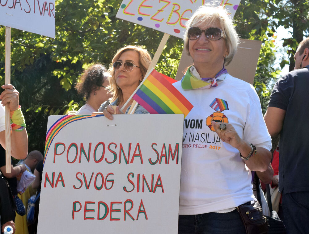 Parada ponosa Podgorica 2017