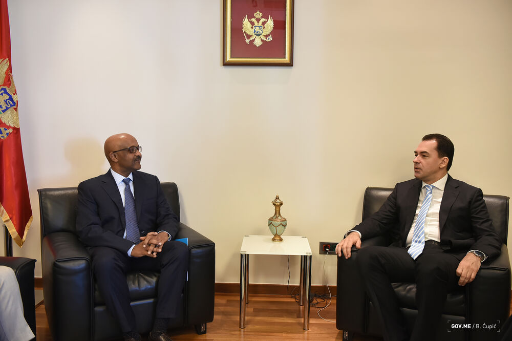 Osama Makavi Kogali i Zoran Pažin, Foto: Vlada Crne Gore