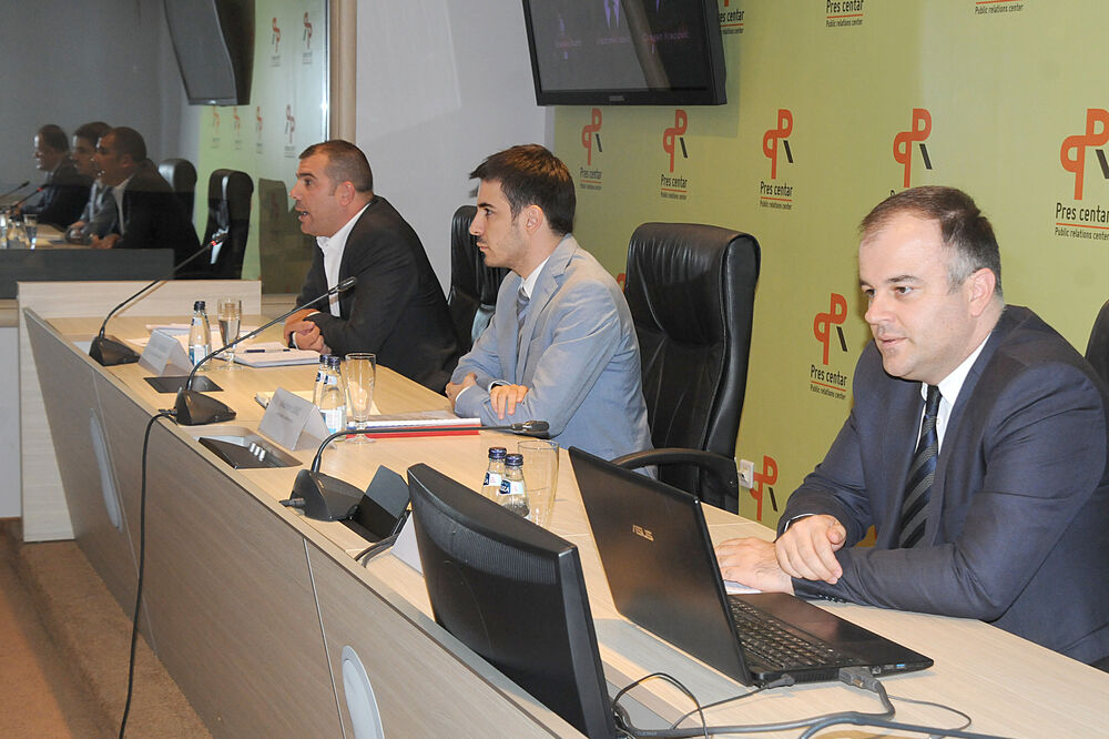 Dragan Krapović, Vladimir Jokić, Stefan katić, Foto: Zoran Đurić