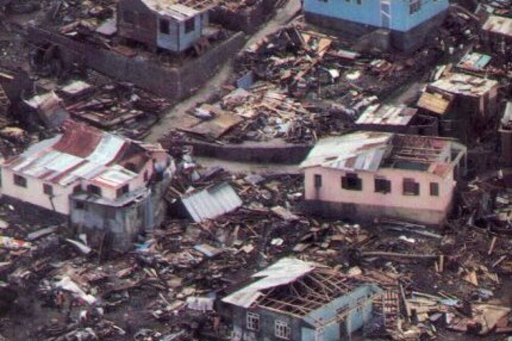 Dominika uragan Marija, Foto: Twitter.com