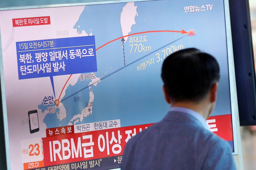 Sjeverna Koreja, lansiramnje rakete, Foto: Reuters