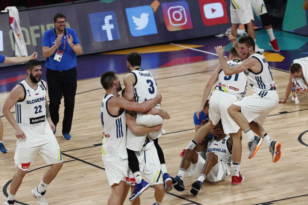 slovenija košarka, Foto: Reuters