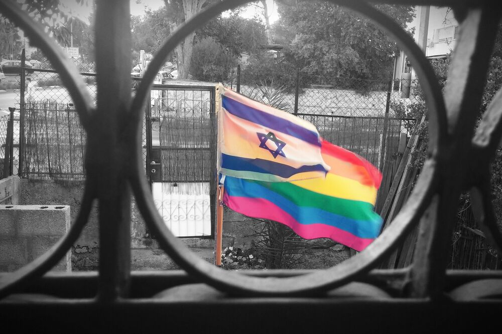 Izraelska zastava, gej zastava, Foto: Shutterstock