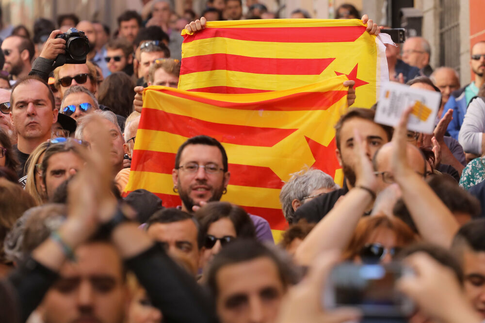 Madrid, podrška Kataloniji, Foto: Reuters
