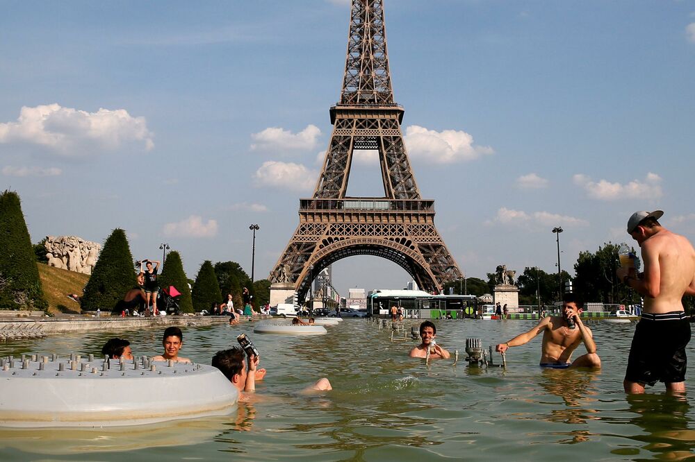Pariz Vrućina, Foto: Reuters