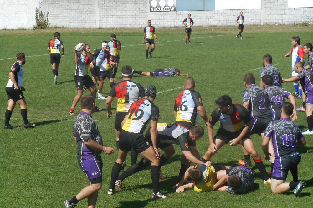 Crnogorski vukovi - Partizan, ragbi, Foto: Goran Kapor