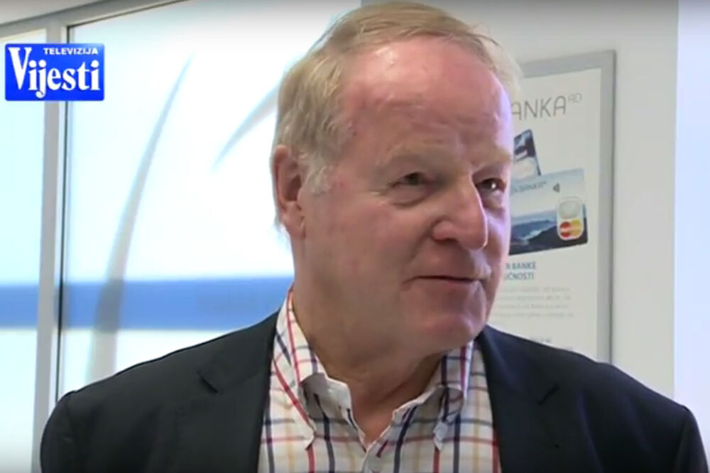 Ernst Velteke, Foto: TV Vijesti (Screenshot)