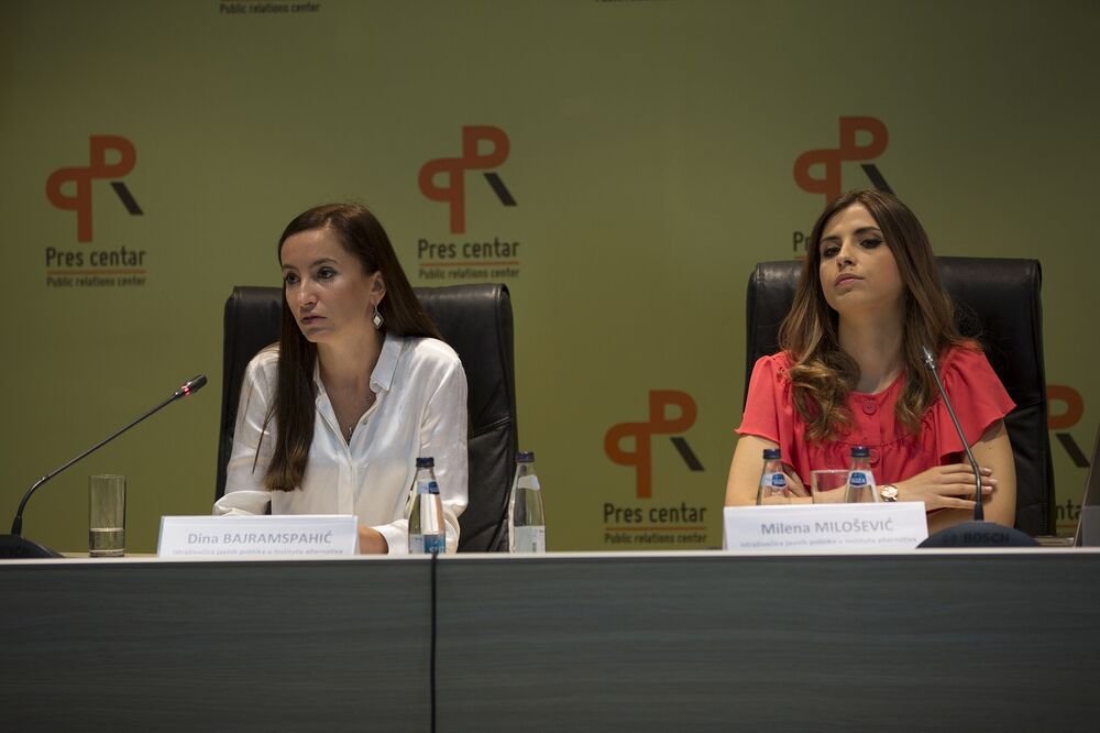Dina Bajramspahić, Milena Milošević, Foto: PR Centar