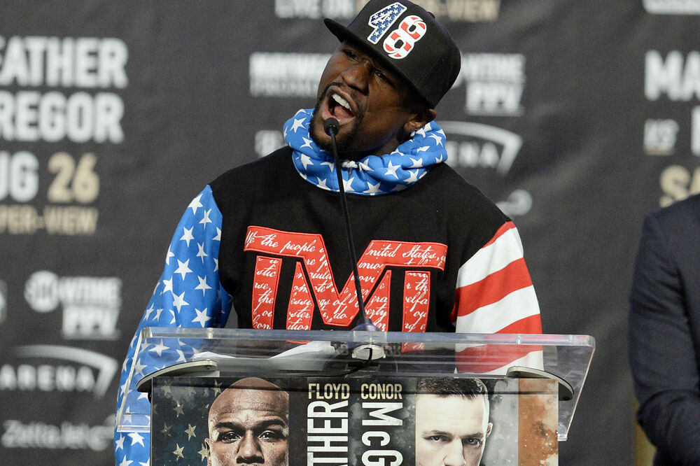 Flojd Mejveder, Konor Mekgregor, Foto: Reuters