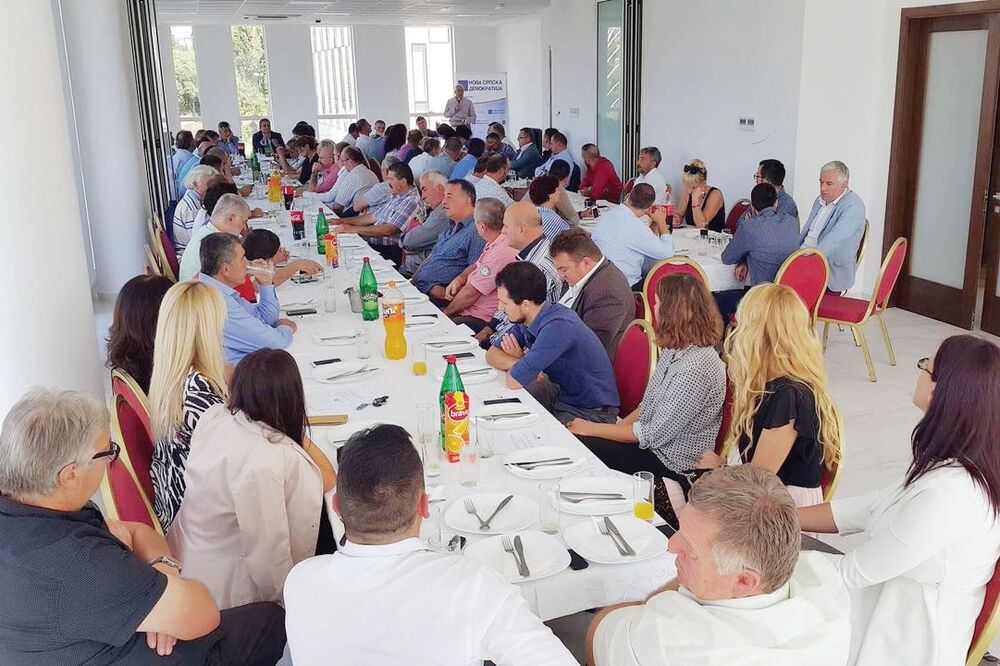 Sjednica Nove srpske demokratije, Srpska kuća, Foto: Darvin Murić