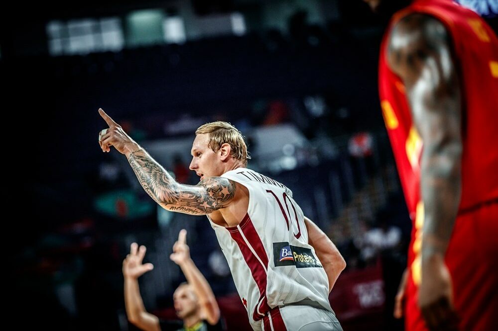 Tima Letonija, Foto: FIBA