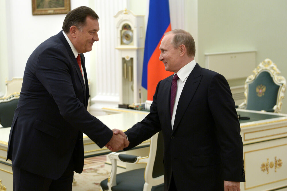 Milorad Dodik, Vladimir Putin, Foto: Reuters