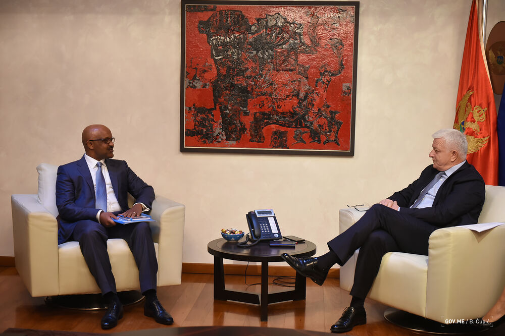 Duško Marković, Osama Makavi Kogali, Foto: Gov.me/B.Ćupić