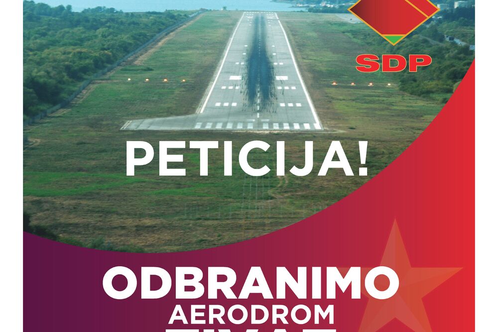 SDP aerodrom Tivat, Foto: SDP