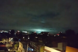Misteriozna svjetlost iznad Meksiko Sitija odmah nakon zemljotresa