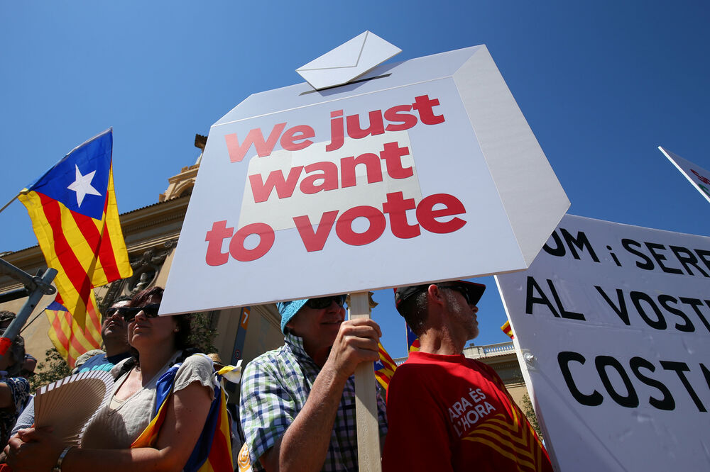 Katalonija, referendum, Foto: Reuters