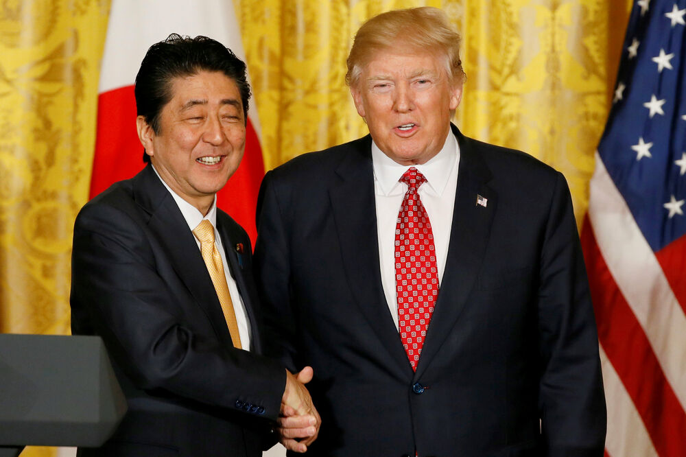 Šinzo Abe, Donald Tramp, Foto: Reuters