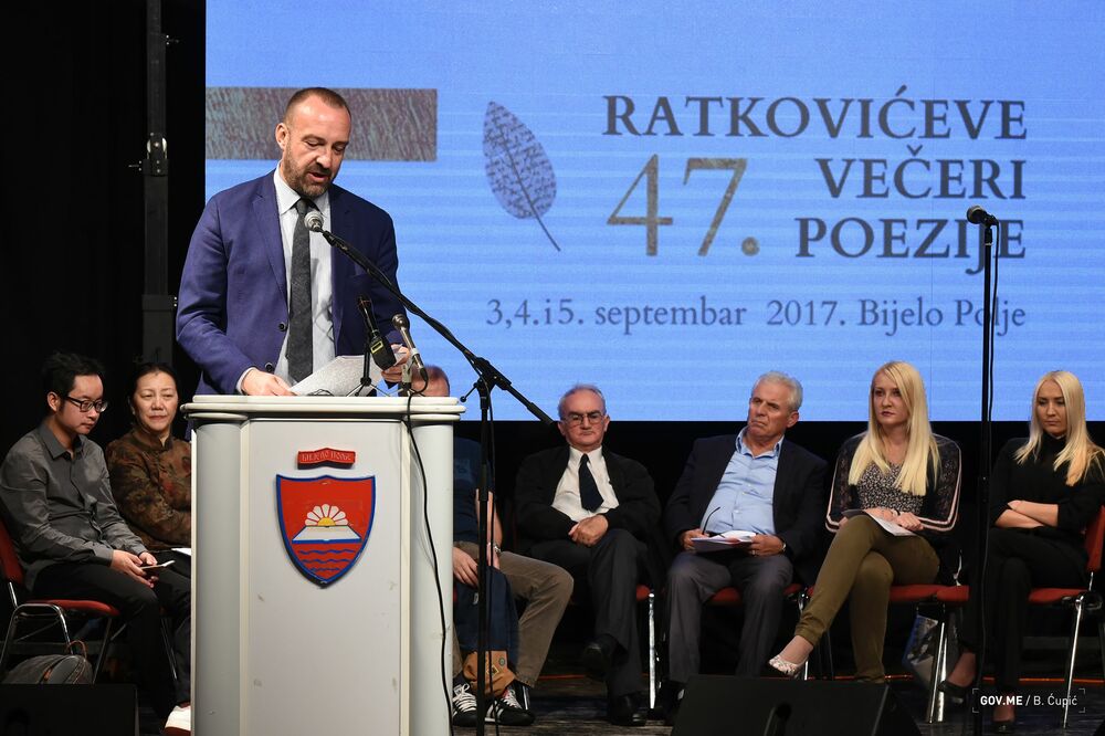 Ratkovićeve večeri poezije, Foto: Ministarstvo kulture Crne Gore