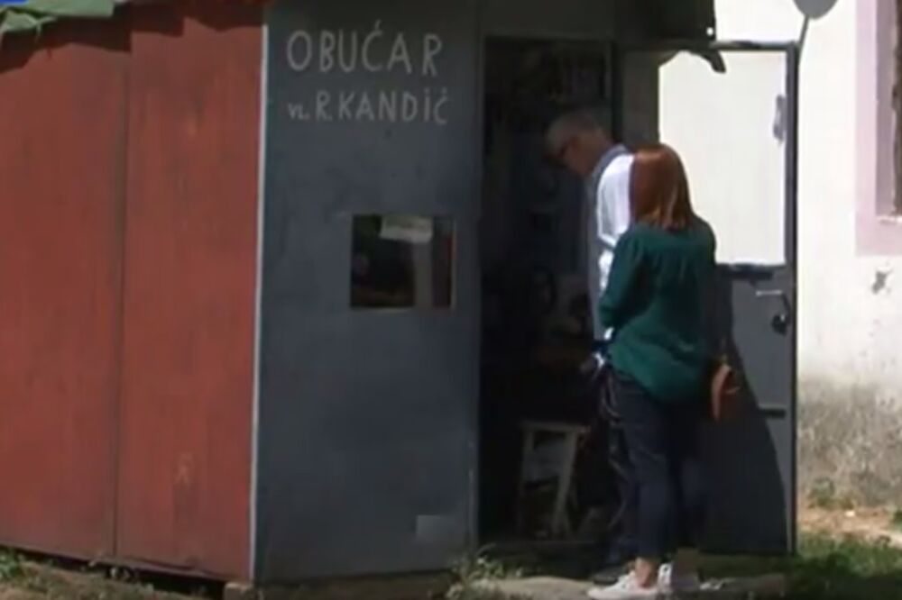 Obućar iz Šavnika Radomir Kandić, Foto: Screenshot (TV Vijesti)