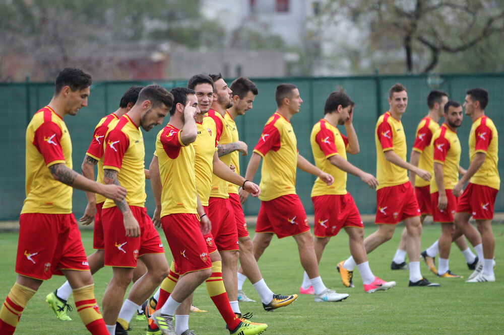 Trening reprezentacije, Foto: Fudbalska reprezentacija Crne Gore
