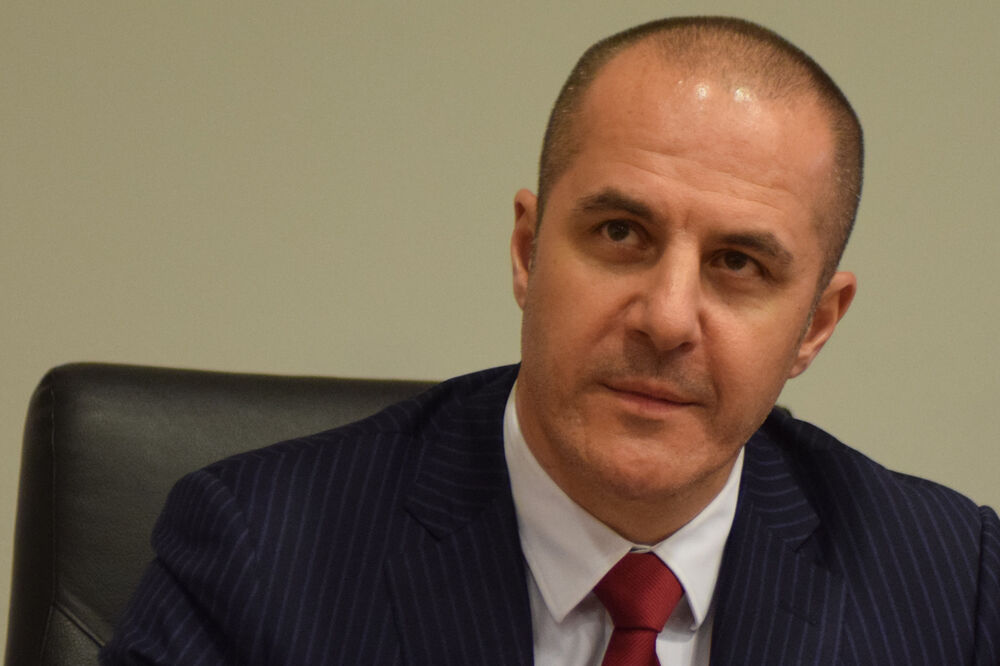 Predsjednik Privrednog suda Blažo Jovanić, Foto: Savo Prelević