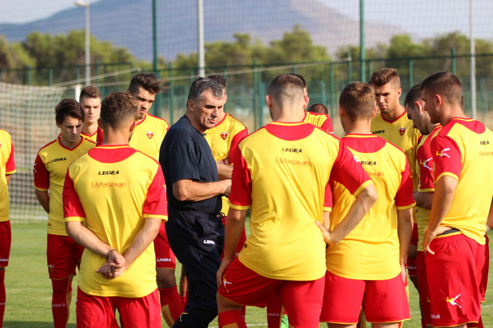 Mlada reprezentacija Crne Gore, Foto: Filip Roganović