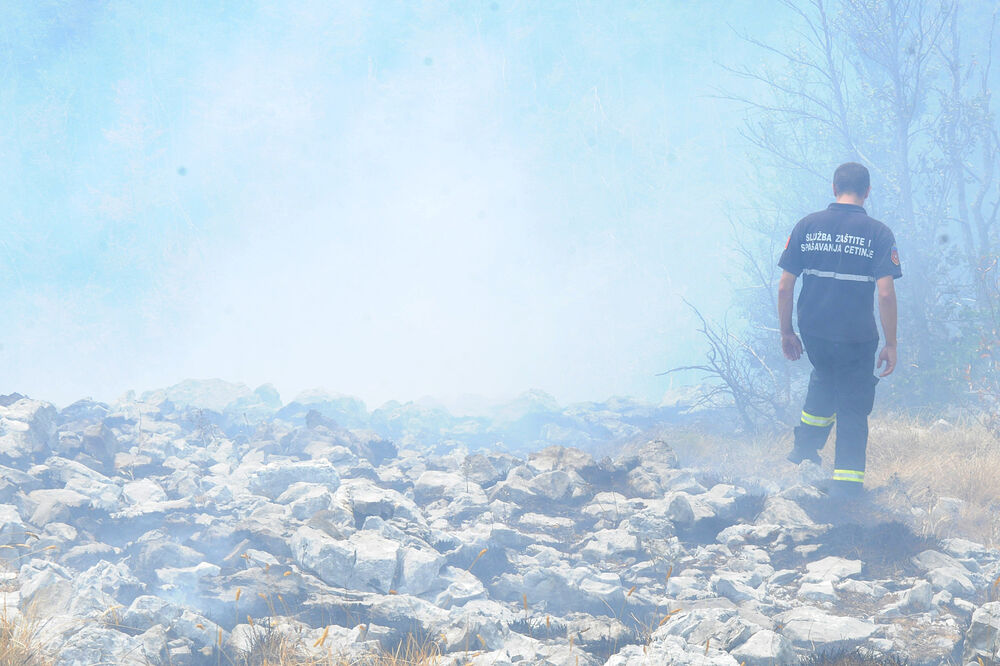 Lovćen požar, Foto: Zoran Đurić