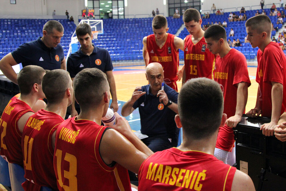 Kadetska košarkaška reprezentacija Crne Gore Mladen Ostojić, Foto: Filip Roganović