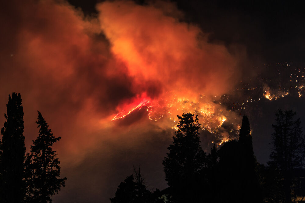 Šušanj požar Sergej, Foto: Sergej Zabijako