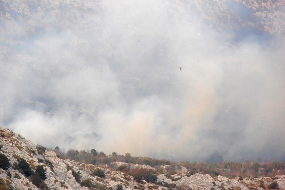 požar Orjen, Foto: Agencija za razvoj i zaštitu Orjena