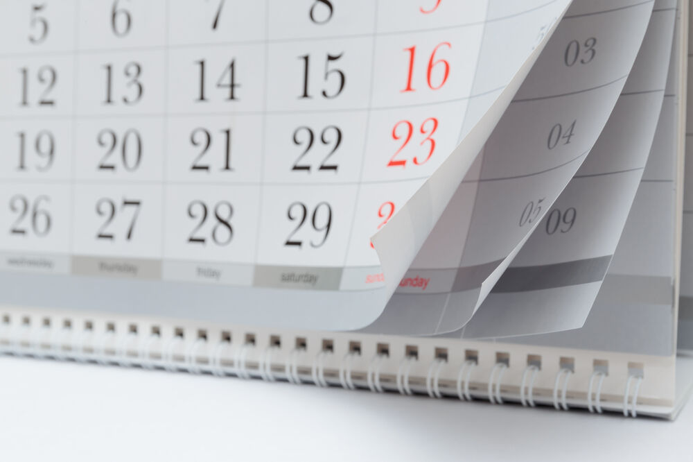 kalendar, Foto: Shutterstock