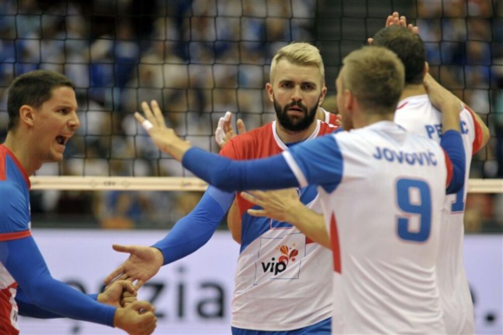 Odbojkaši Srbije, Foto: Cev.lu