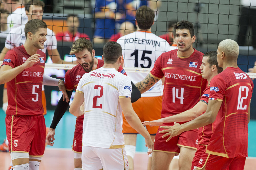 Odbojkaši Francuske, Foto: Cev.lu