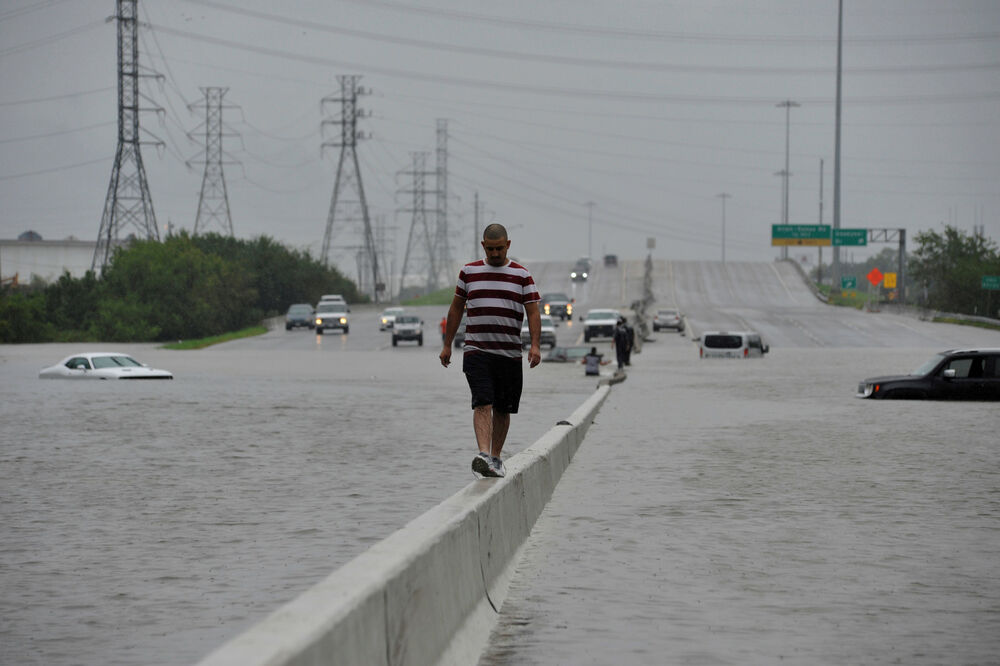 Hjuston, poplava, uragan Harvi, Foto: Reuters