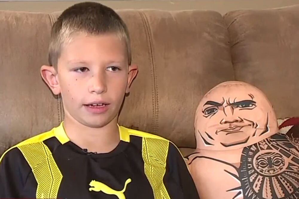 Dvejn Džonson, San Andreas, dječak, Foto: Screenshot (YouTube)