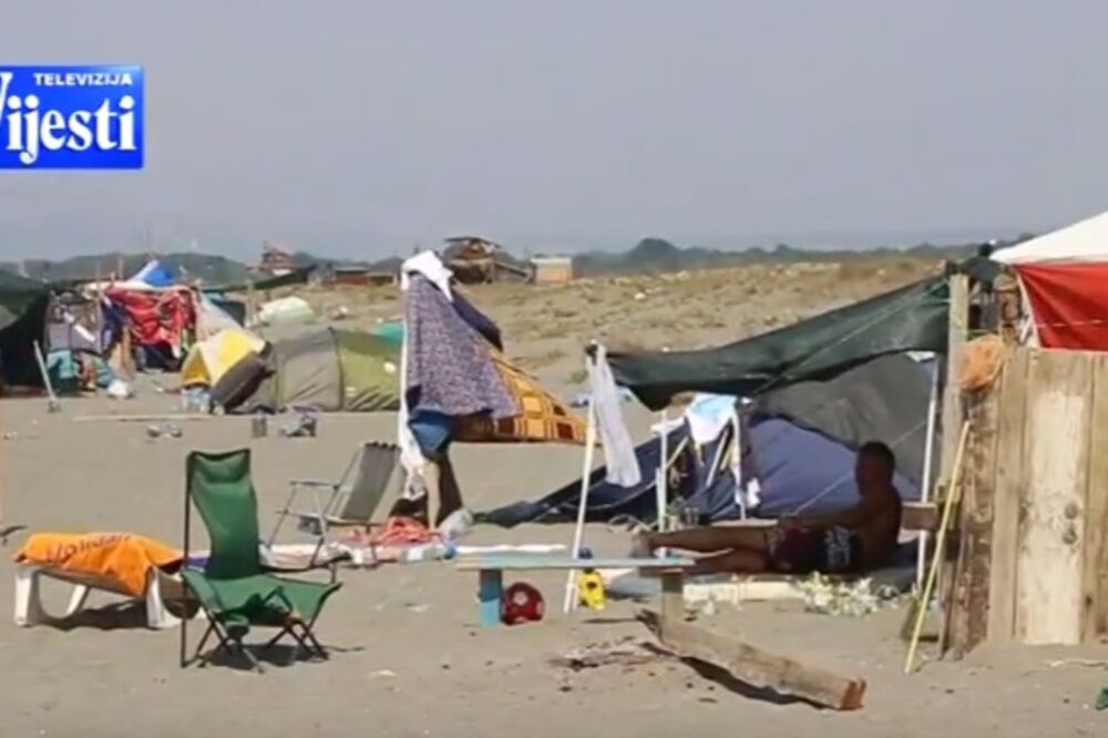 divlji kamperi, Ulcinj, Foto: Screenshot (YouTube)