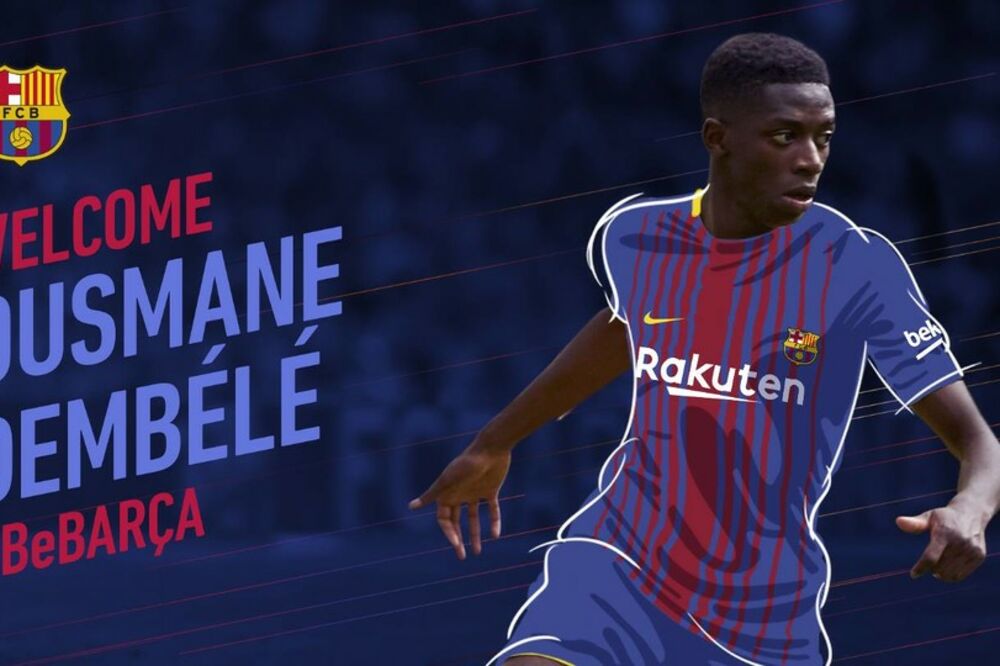 Dembele, Foto: Fcbarcelona.com